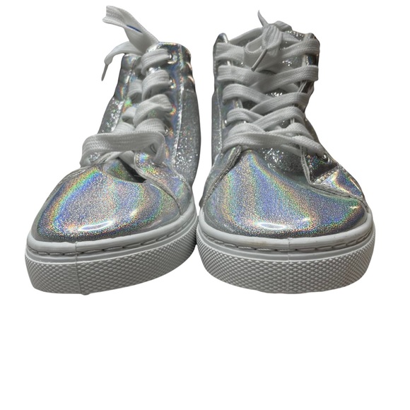 Capelli silver glitter sneakers Size 4 - Picture 2 of 10